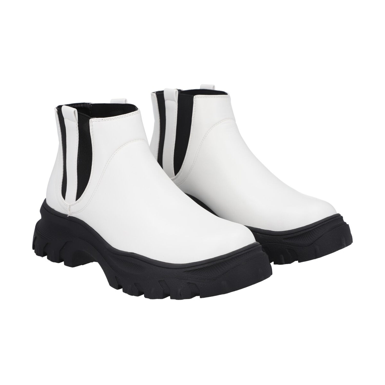 Botin Mujer Blanco Cota Police image number 3.0