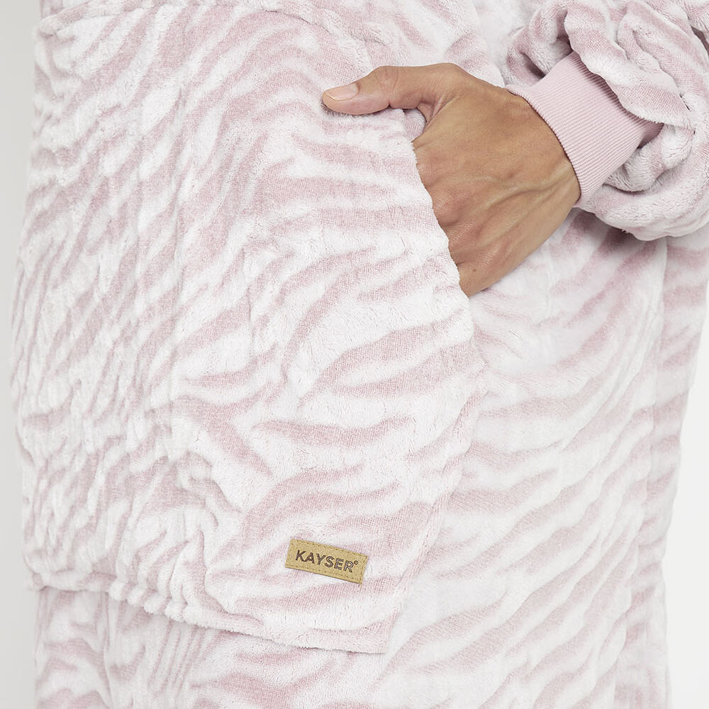 Poleron Frazada Mujer Coral Fleece 6025-ros Kayser image number 3.0