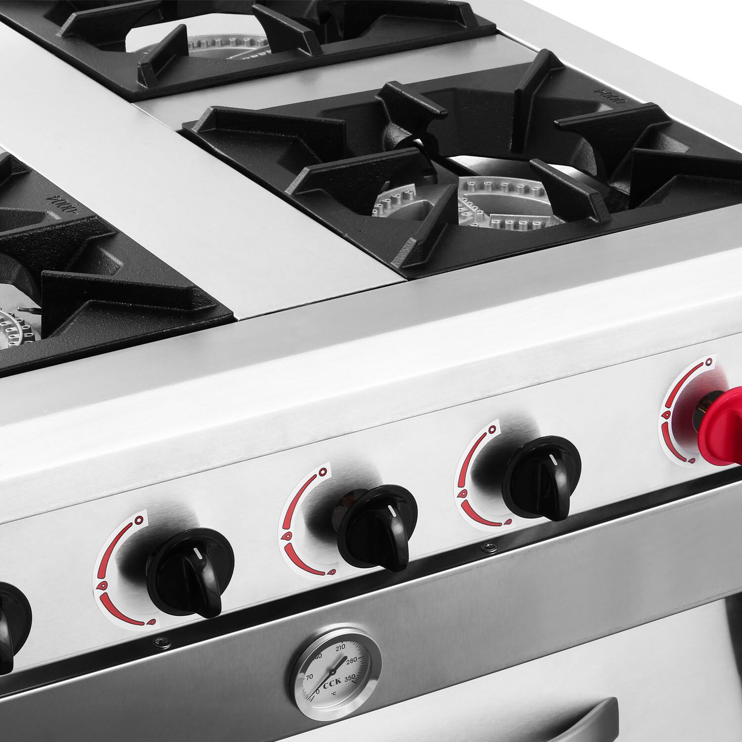 Cocina 4 Platos Inoxidable Mate Glp image number 3.0