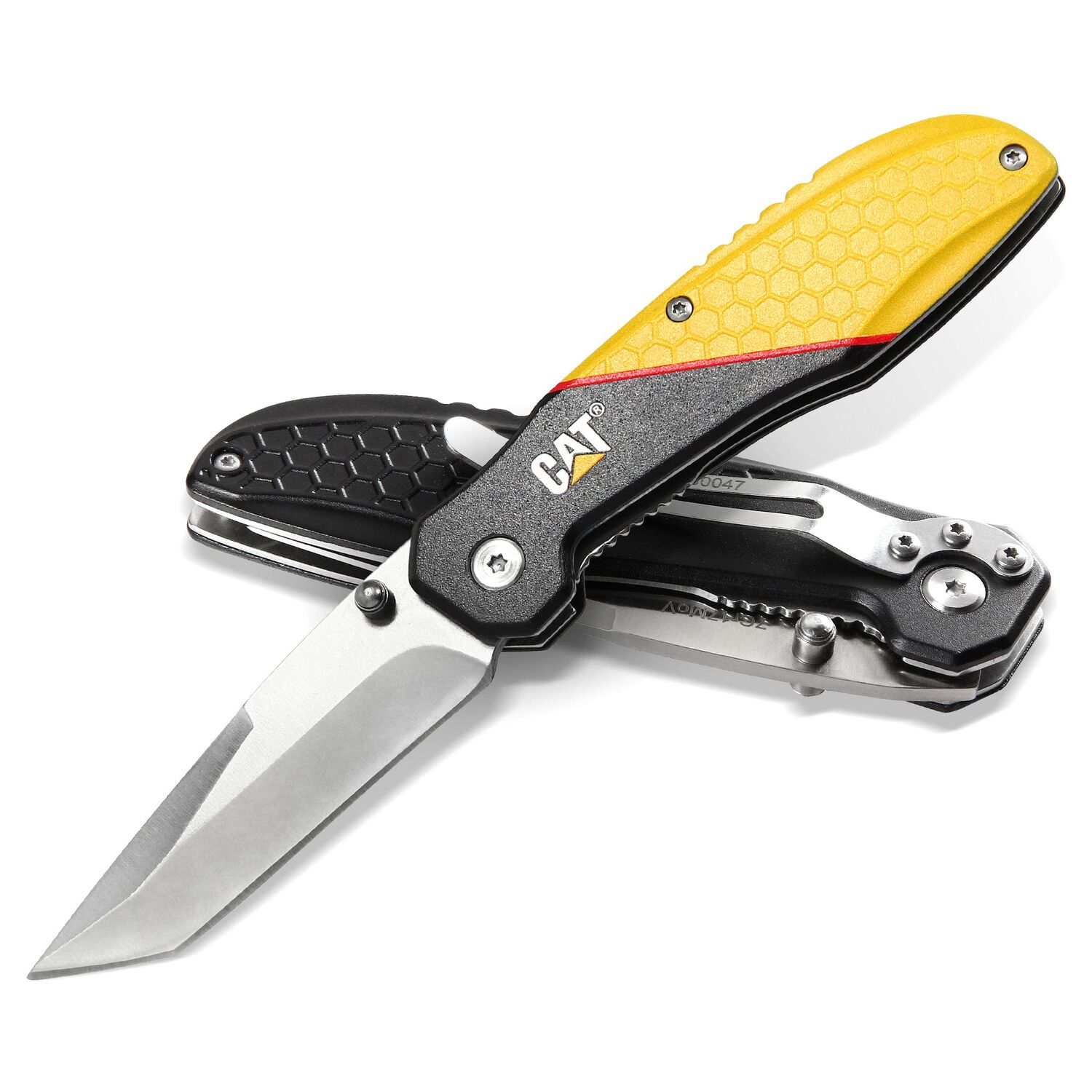 Cuchillo Navaja Plegable Cat 980047 Tanto image number 4.0