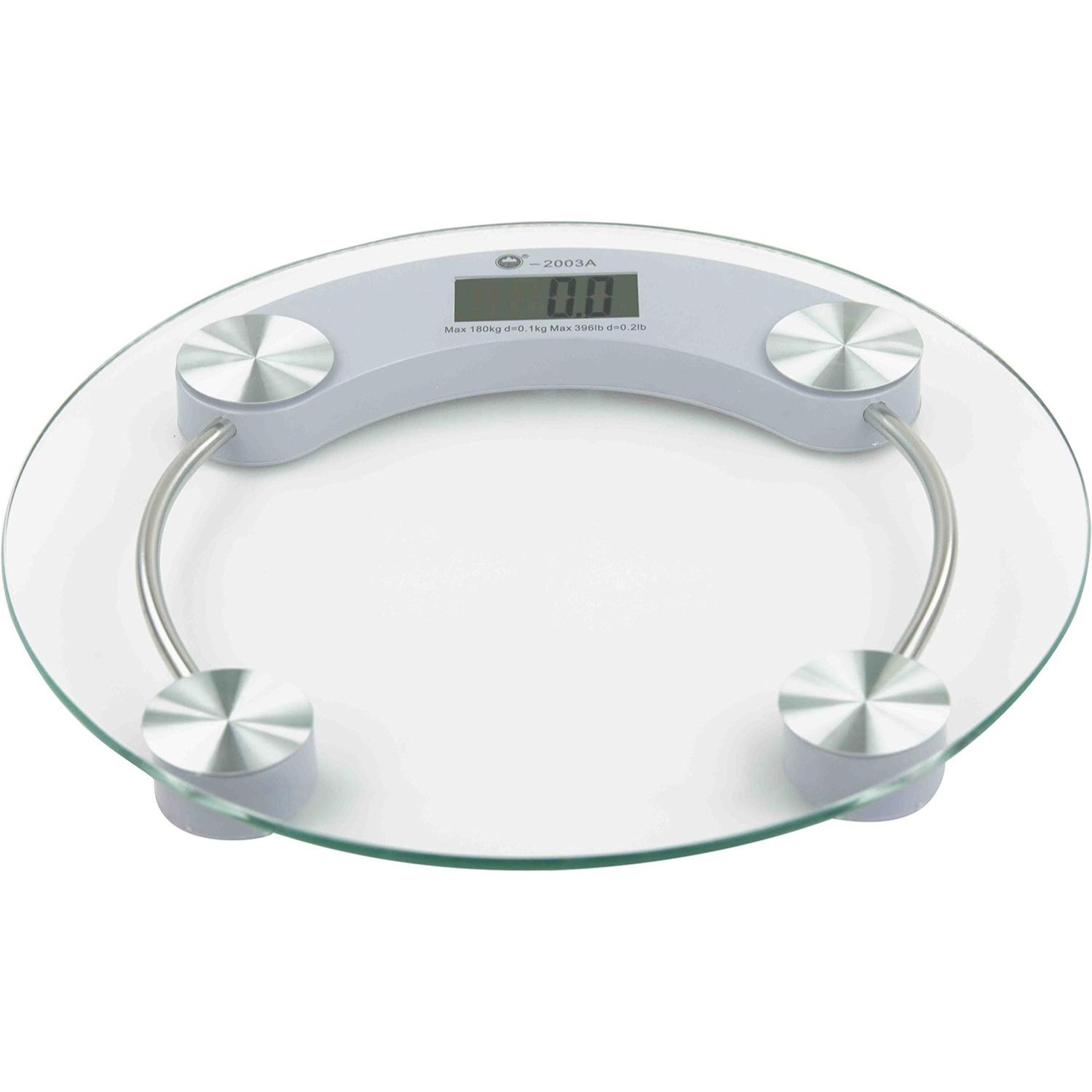 Bascula Digital Vidrio Hasta 180kg Redonda Pesa Pantalla Lcd image number 3.0