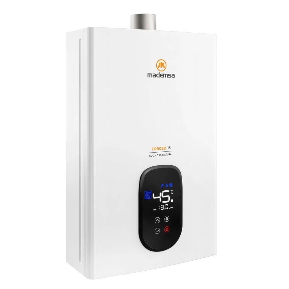 Calefont Mademsa Electrico Ionizado 13 Litros Gas Natural Forced Eco Gn image number 5.0