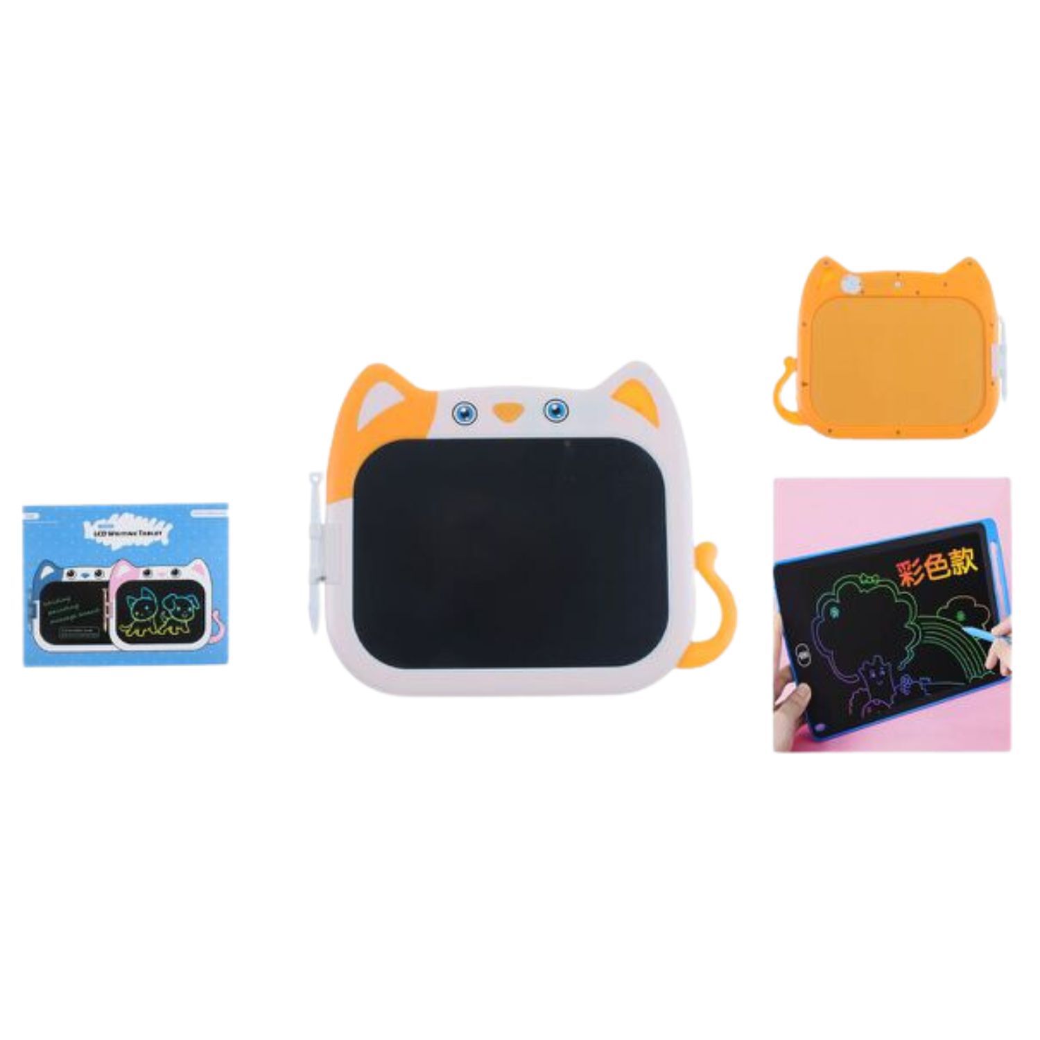 Pantalla Lcd Magic Board Tablet Lapiz Marco Gato Ni&ntilde;os image number 0.0