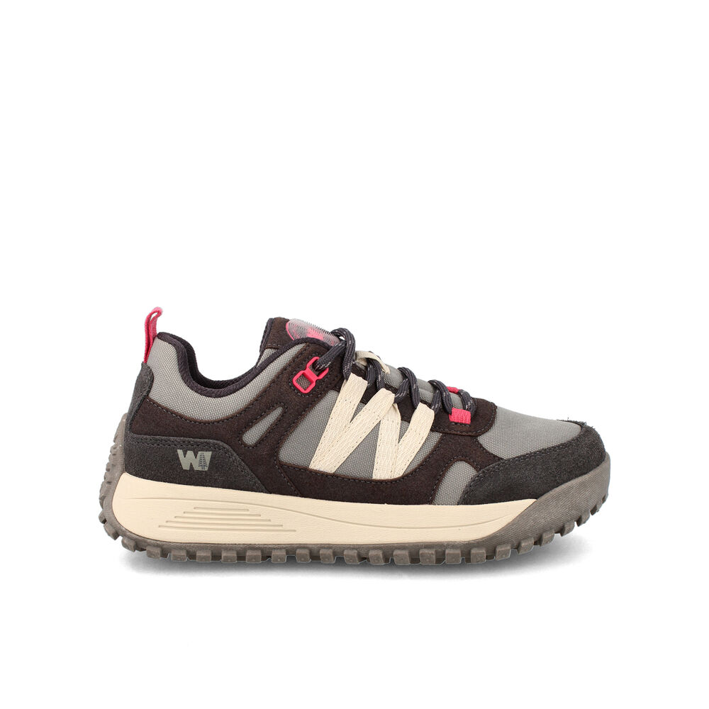 Zapatilla Mujer Weinbrenner Banff Andes Gris - Blanco image number 0.0