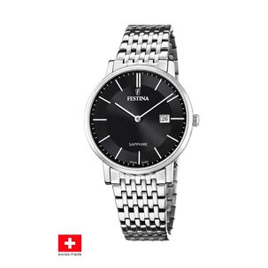 Reloj F20018/3 Festina Swiss Negro Hombre Swiss Made