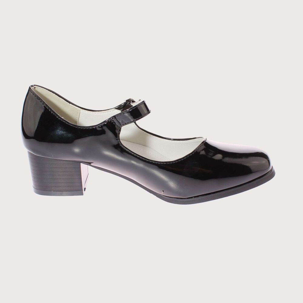 Zapato Cueca Negro Vía Franca Art. 3lj03506black image number 3.0