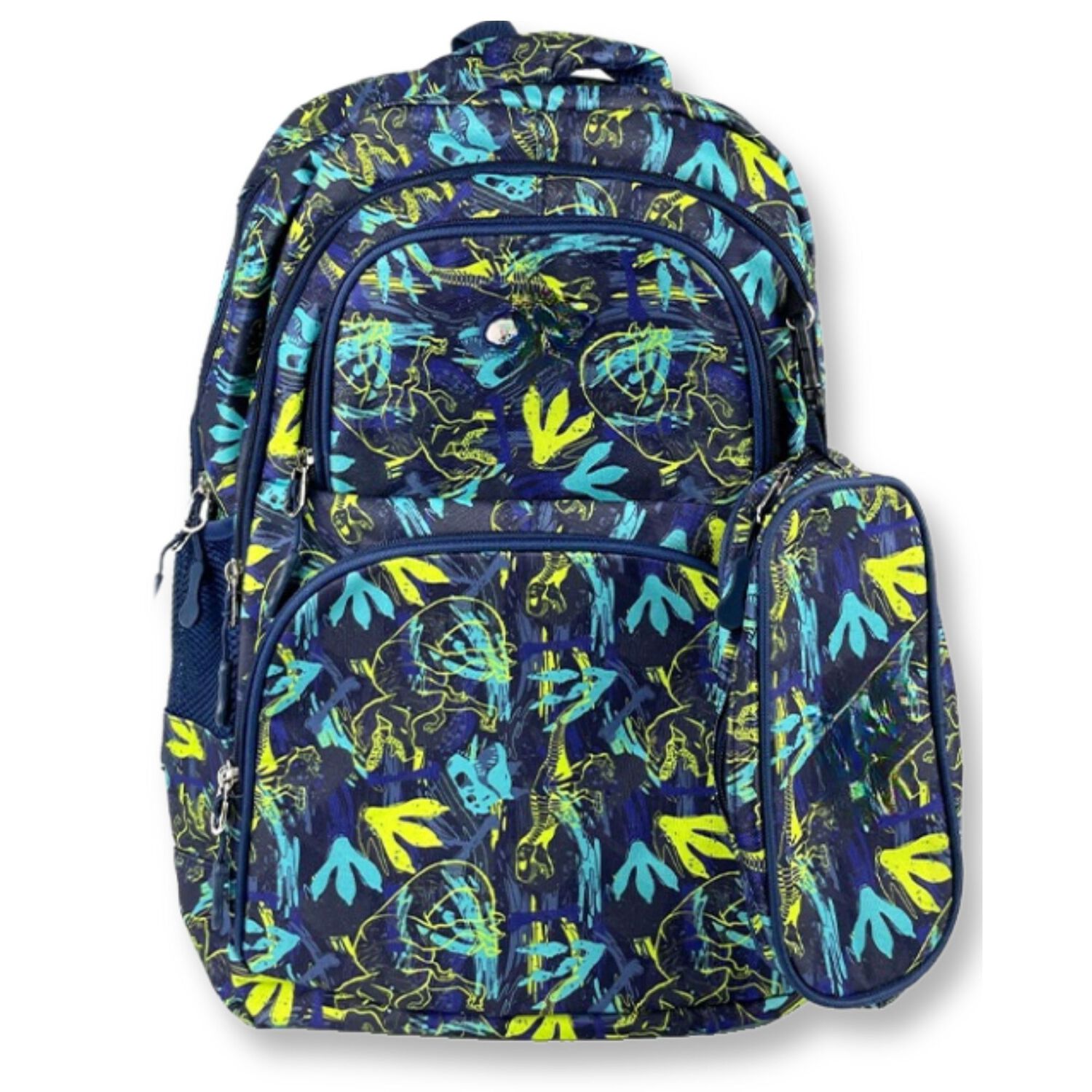 Pack Mochila Lonchera Estuche 45cm Juvenil Y Escolar Dinosaur Tracks image number 3.0