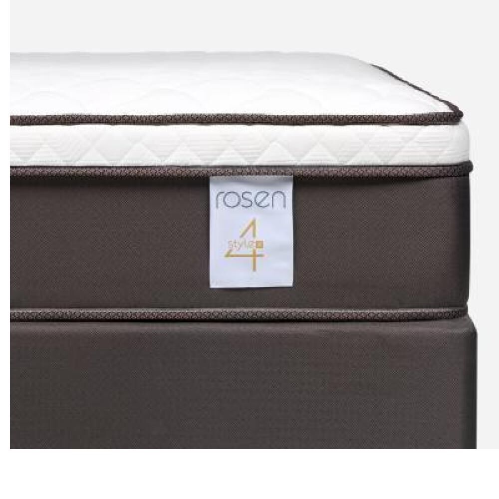 Cama Europea Rosen New Style 4 Plus / 1.5 Plazas / Base Normal image number 13.0