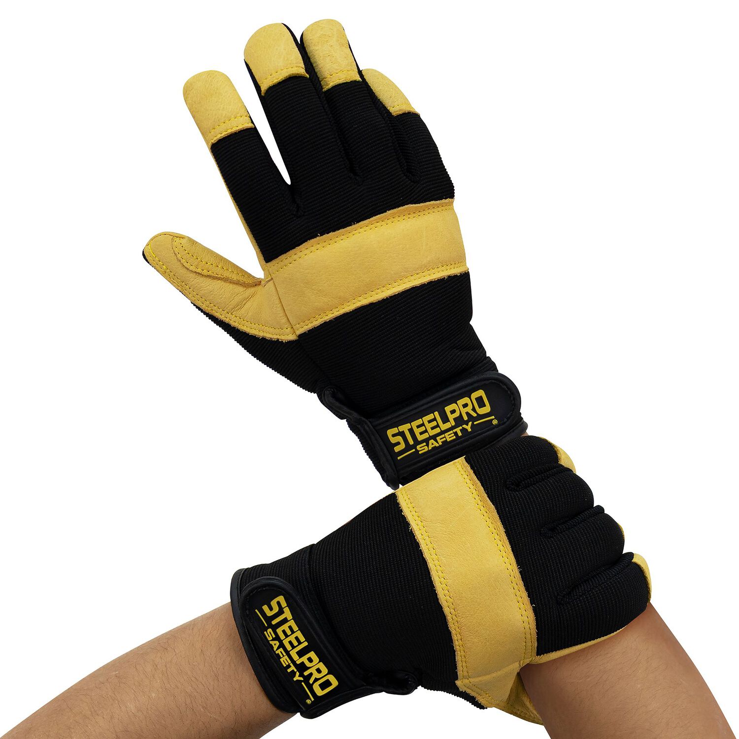 Guante Steelpro Executive Work Amarillo image number 4.0