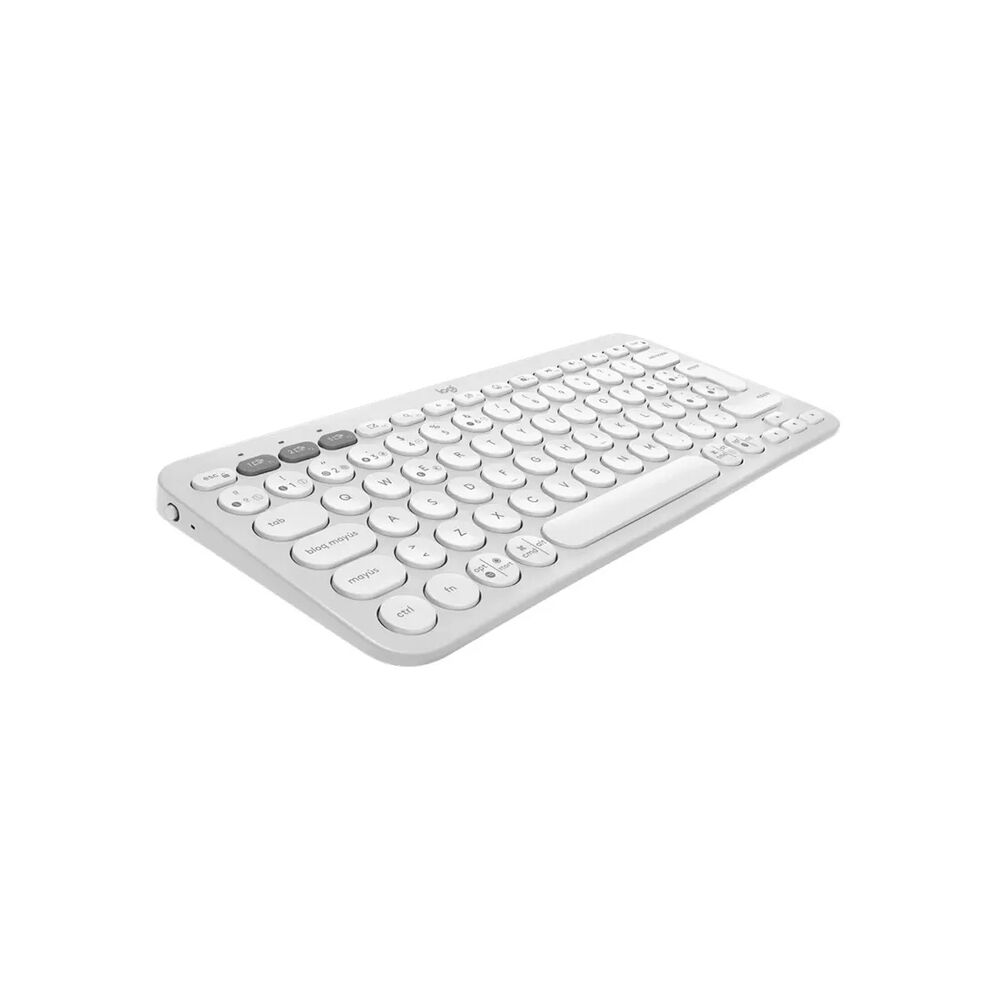 Teclado Logitech Pebble Keys 2 K380s Bluetooth Blanco image number 0.0