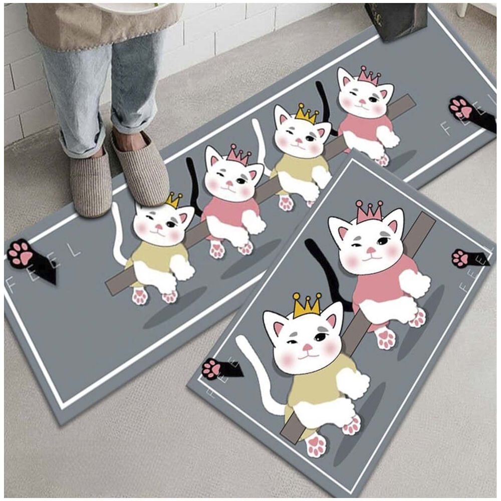 Pack De 02 Alfombra Para Cocina Con Antideslizantes Md10 image number 0.0