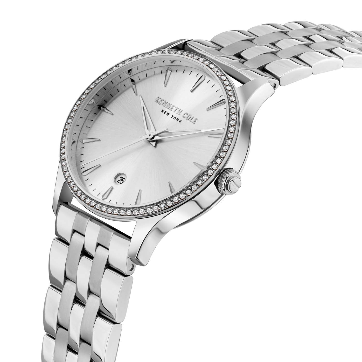 Reloj Kenneth Cole Kcwlh2126001 Plateado Mujer image number 2.0