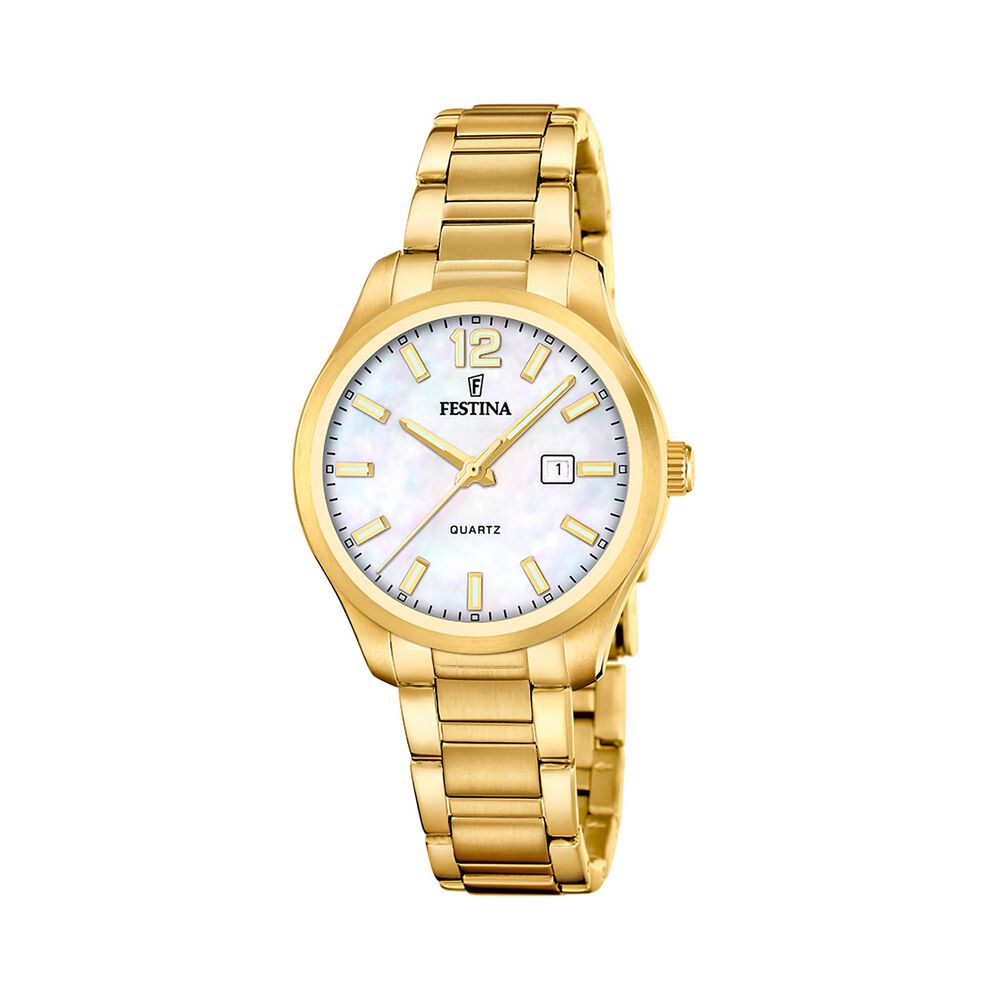 Reloj F20741/1 Festina Blanco Mujer Acero Clasico image number 0.0