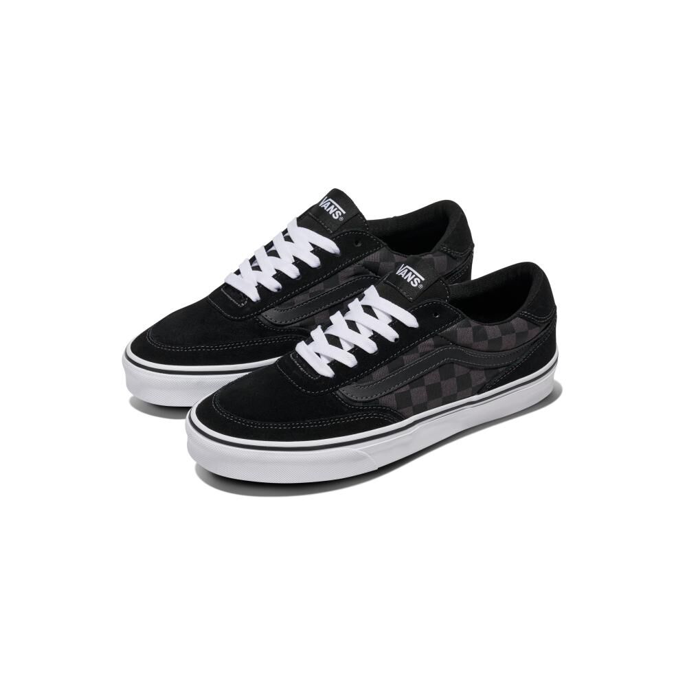 Zapatilla Urbana Hombre Vans Brooklyn Ls Negro image number 2.0