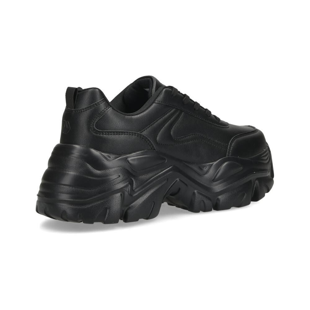 Zapatilla Urbana Mujer Rolly Go Black image number 3.0