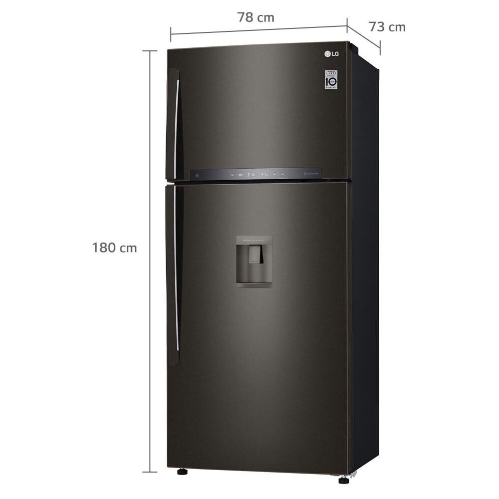 Refrigerador Top Freezer LG LT51SGD / No Frost / 509 Litros / A+ image number 10.0