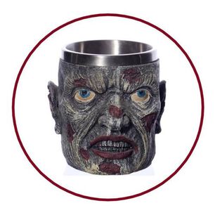 Taz&oacute;n Resina Acero Zombie Terror