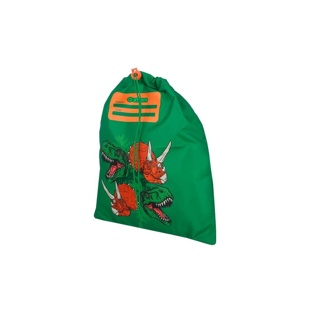 Minipack 6xt Mochila Ni&ntilde;o Xtrem Dino Verde image number 5.0