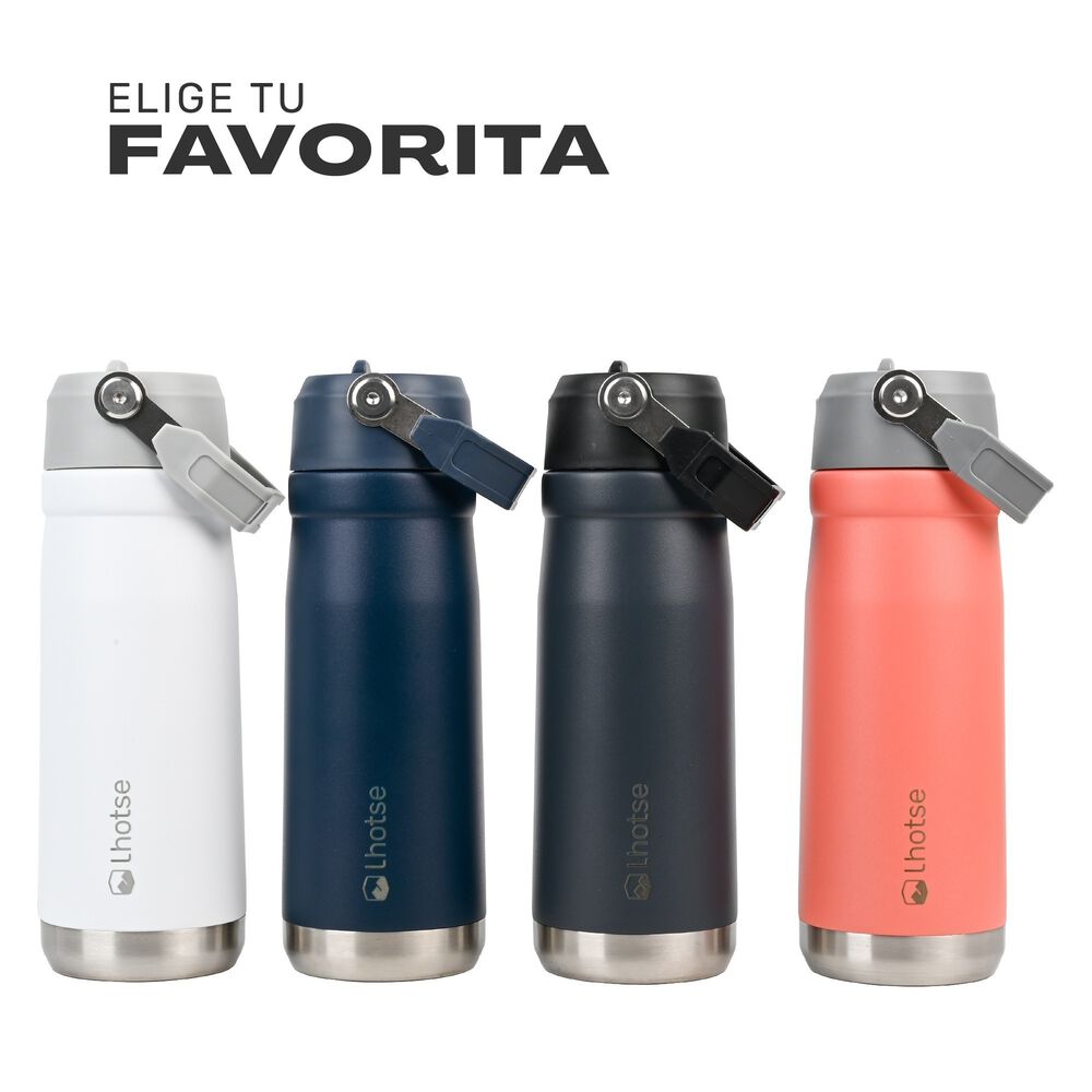 Botella Térmica Insulada Lhotse Adventure 650ml Rosado image number 6.0