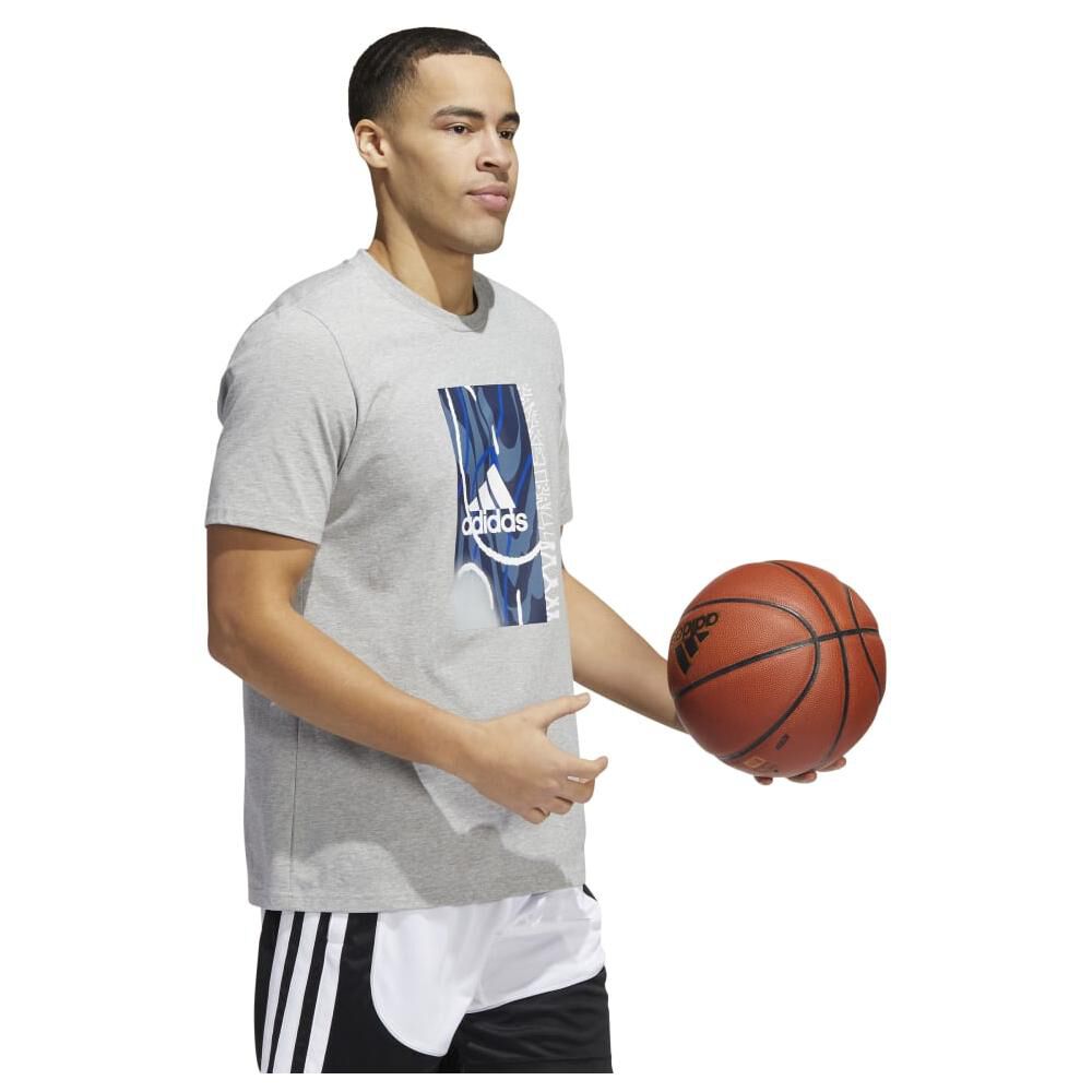 Polera Estampado Hombre Badge Of Sport Adidas image number 2.0