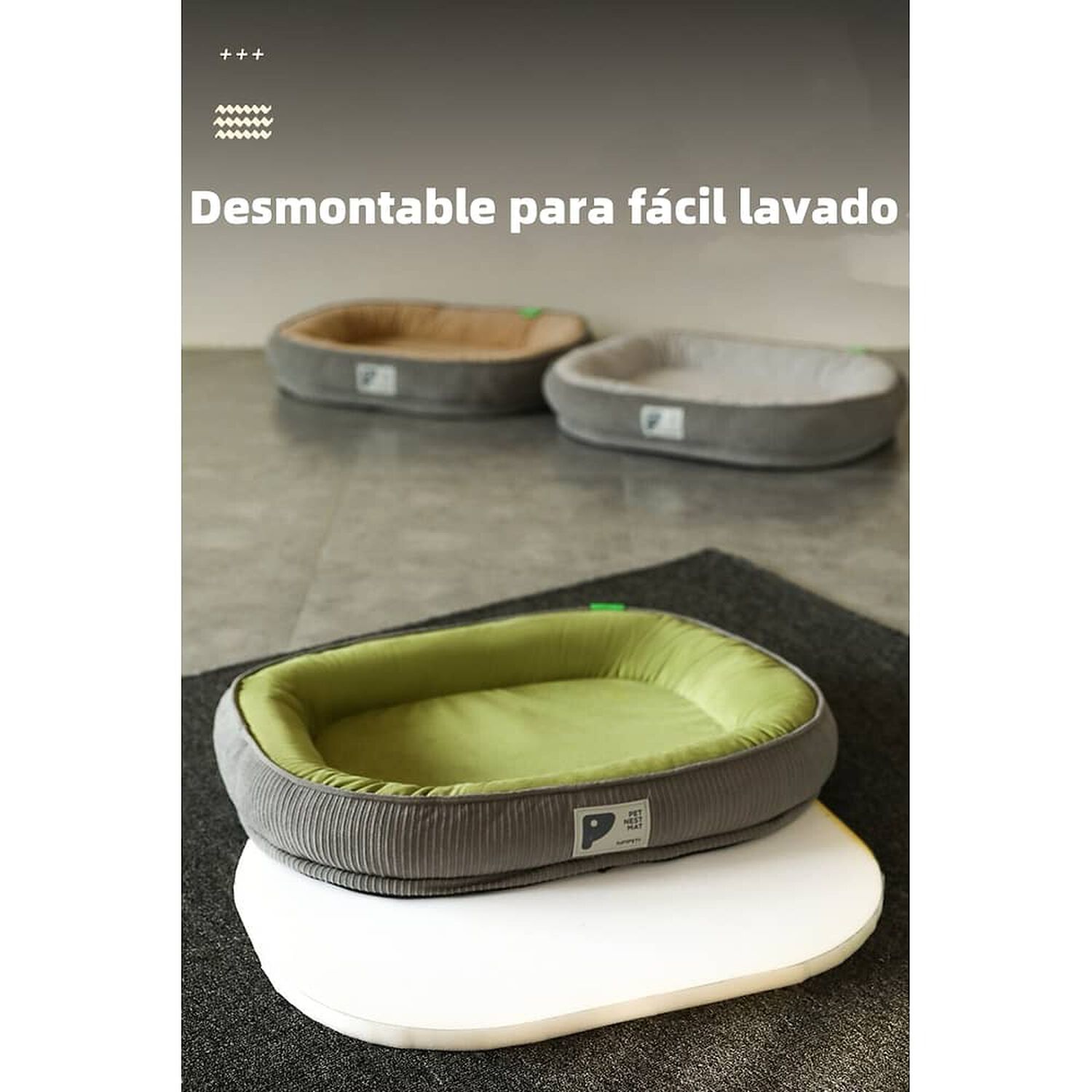 Cama Para Mascota Desmontable 60x48cm Lubabycas image number 7.0