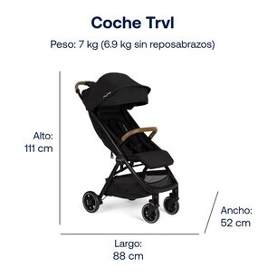 Coche De Paseo Bebesit Trvl Negro