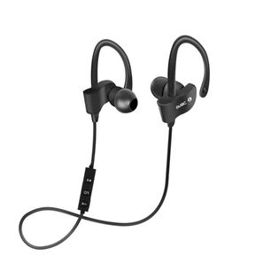 Aud&iacute;fonos Bluetooth Auriculares Inalambrico Gancho Recargable Gamer Manos Libres Y Cable (negros)