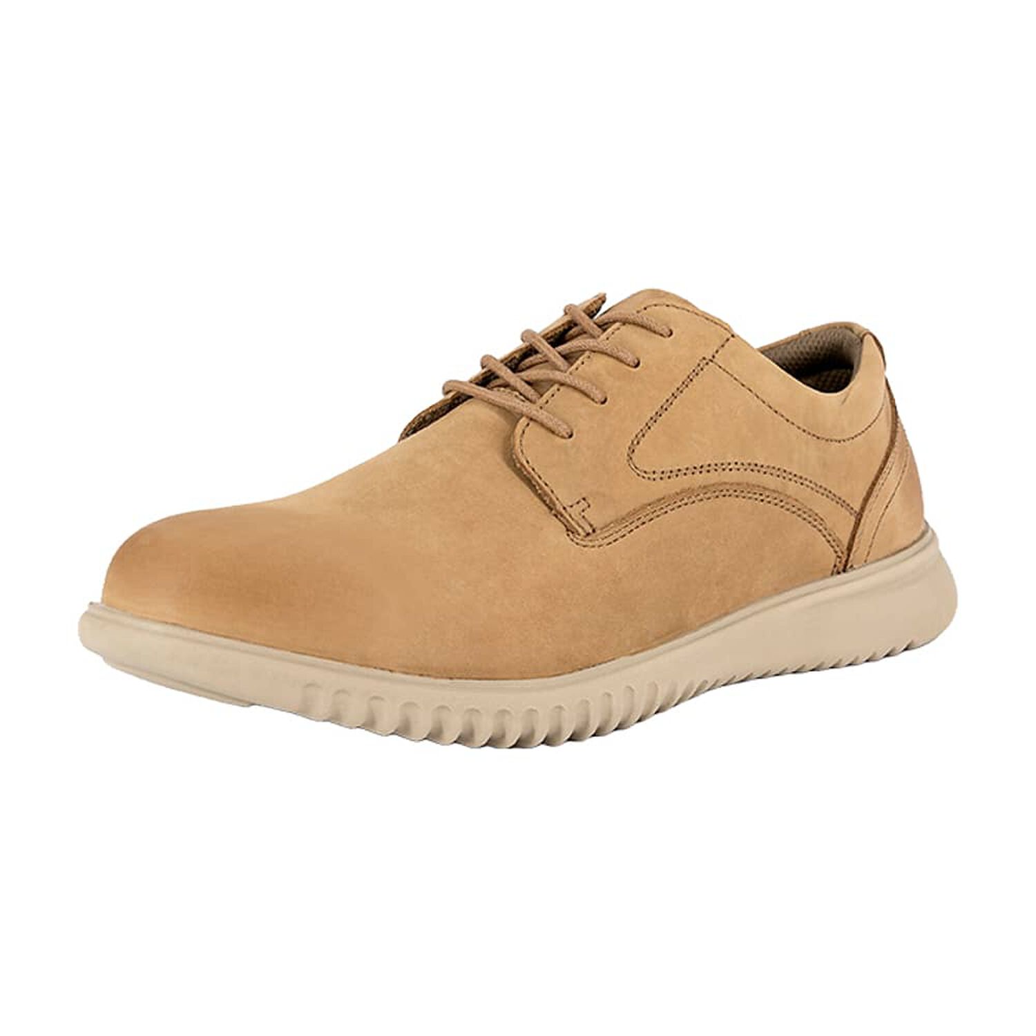 Zapato De Cuero Casual Pikes Khaki London Adixt image number 0.0