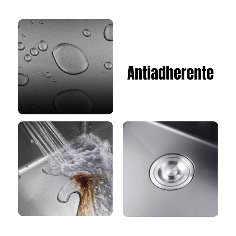 Lavaplatos Mate Acero Inoxidable 44x28 Encastre image number 5.0