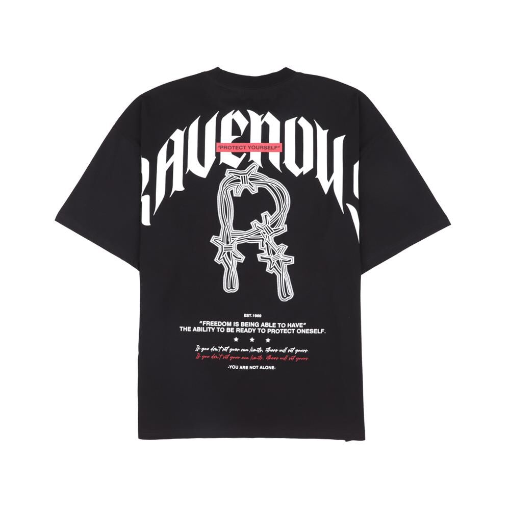 Polera Oversize Manga Corta Cuello Redondo Hombre Rolly Go image number 1.0