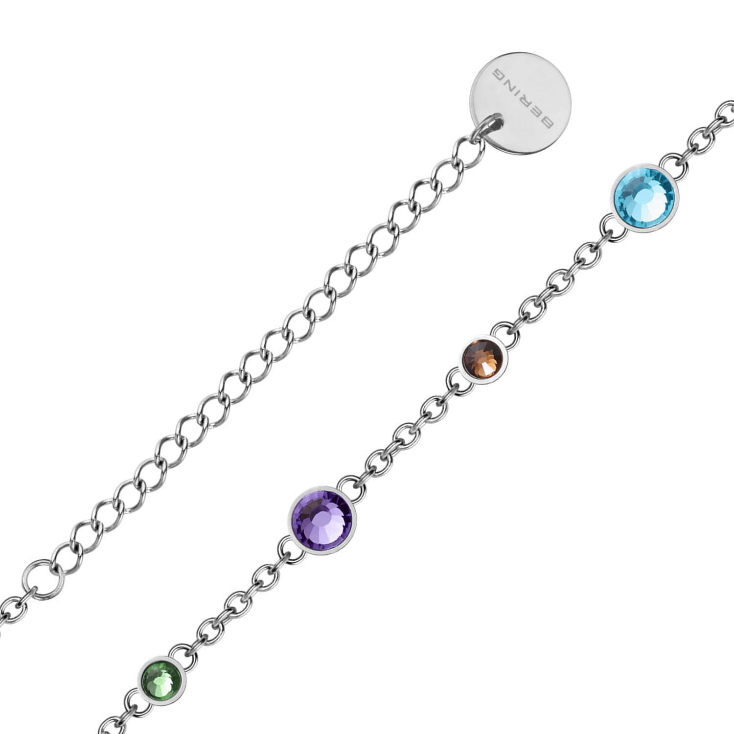 Collar Bering 443-17-450 Plateado image number 2.0