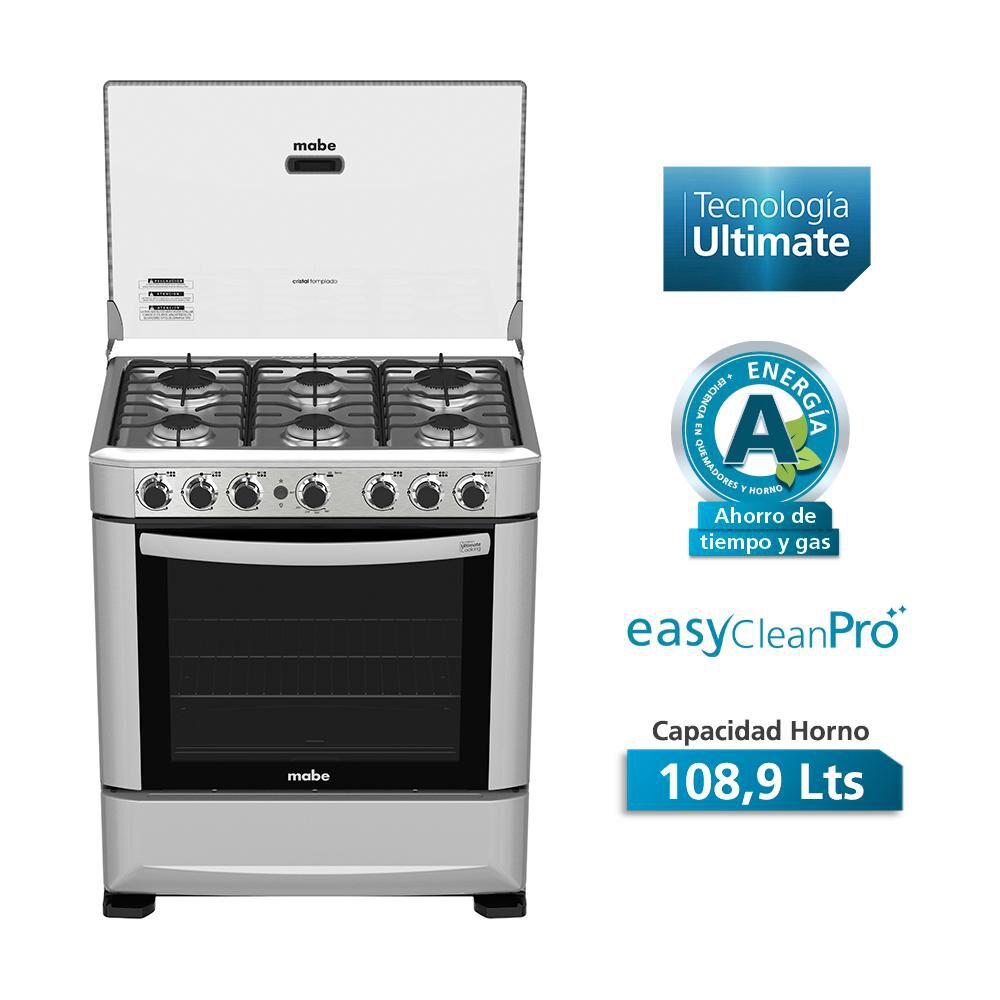 Cocina Mabe ANDES76HG0 / 6 Quemadores en Oferta | Hites.com