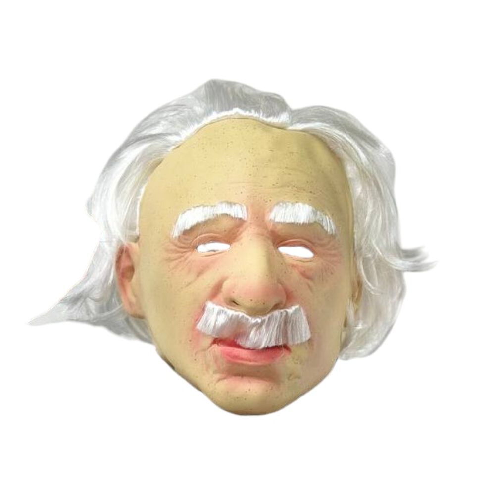 Mascara Albert Einstein Cosplay Disfraz Genio Fisico image number 4.0