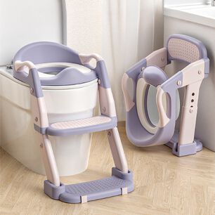 Inodoro Port&aacute;til Infantil Con Escal&oacute;n Asistente Para Ba&ntilde;o
