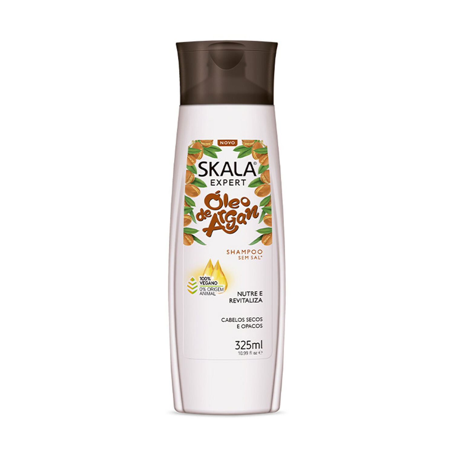 Shampoo &Oacute;leo De Arg&aacute;n Cabello Seco-opaco Sin Sal Skala 325 Ml image number 0.0