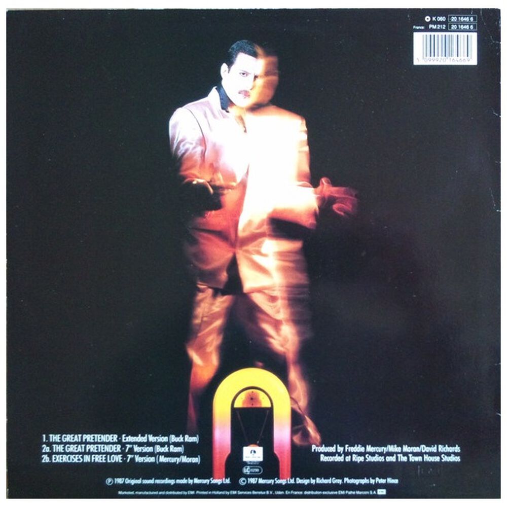 Freddie Mercury - The Great Pretender | 12" Maxi Single Usado image number 1.0