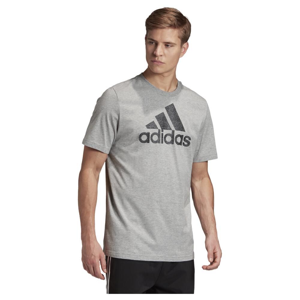 Camiseta Con Logo Texturizado Unisex Adidas image number 2.0
