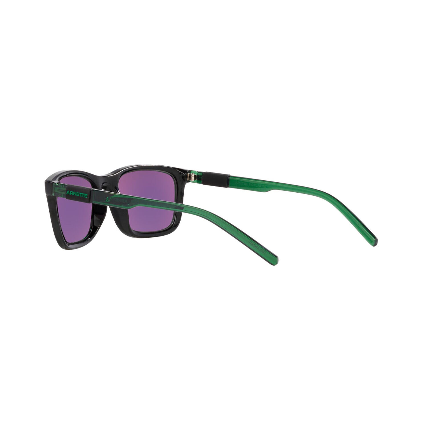 Lentes De Sol Teen Speerit Black Espejados Sustentable Arnette image number 4.0