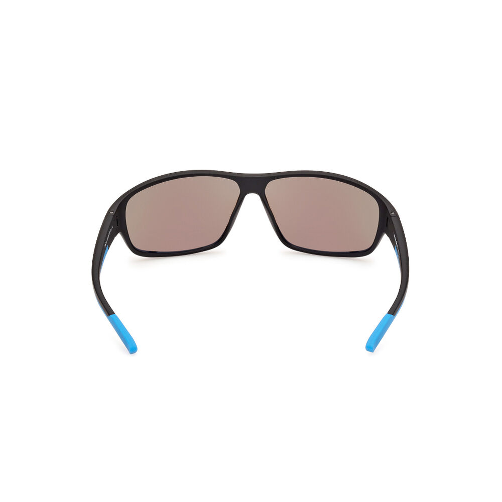 Lentes De Sol Negro Mate Espejados Skechers image number 4.0