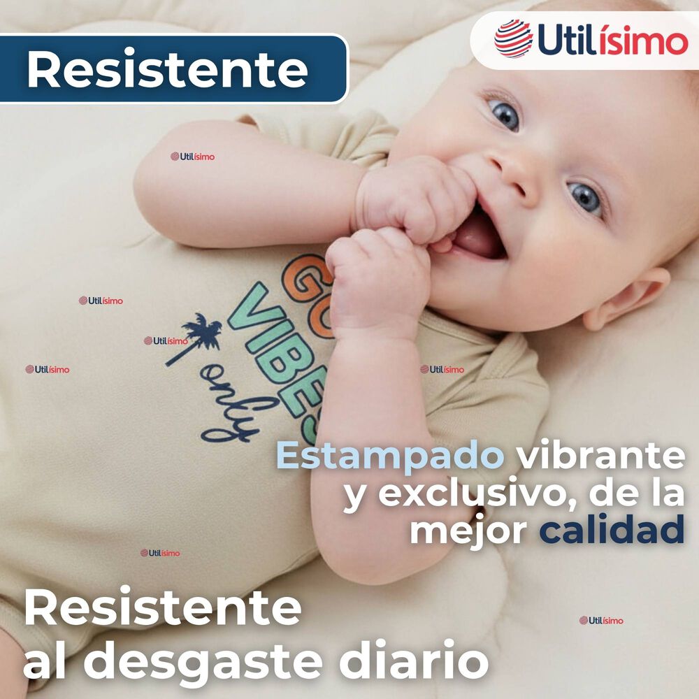 Pack 5 Bodys Niño Manga Corta Tedmimak 100% Algodón Baby On Board image number 7.0