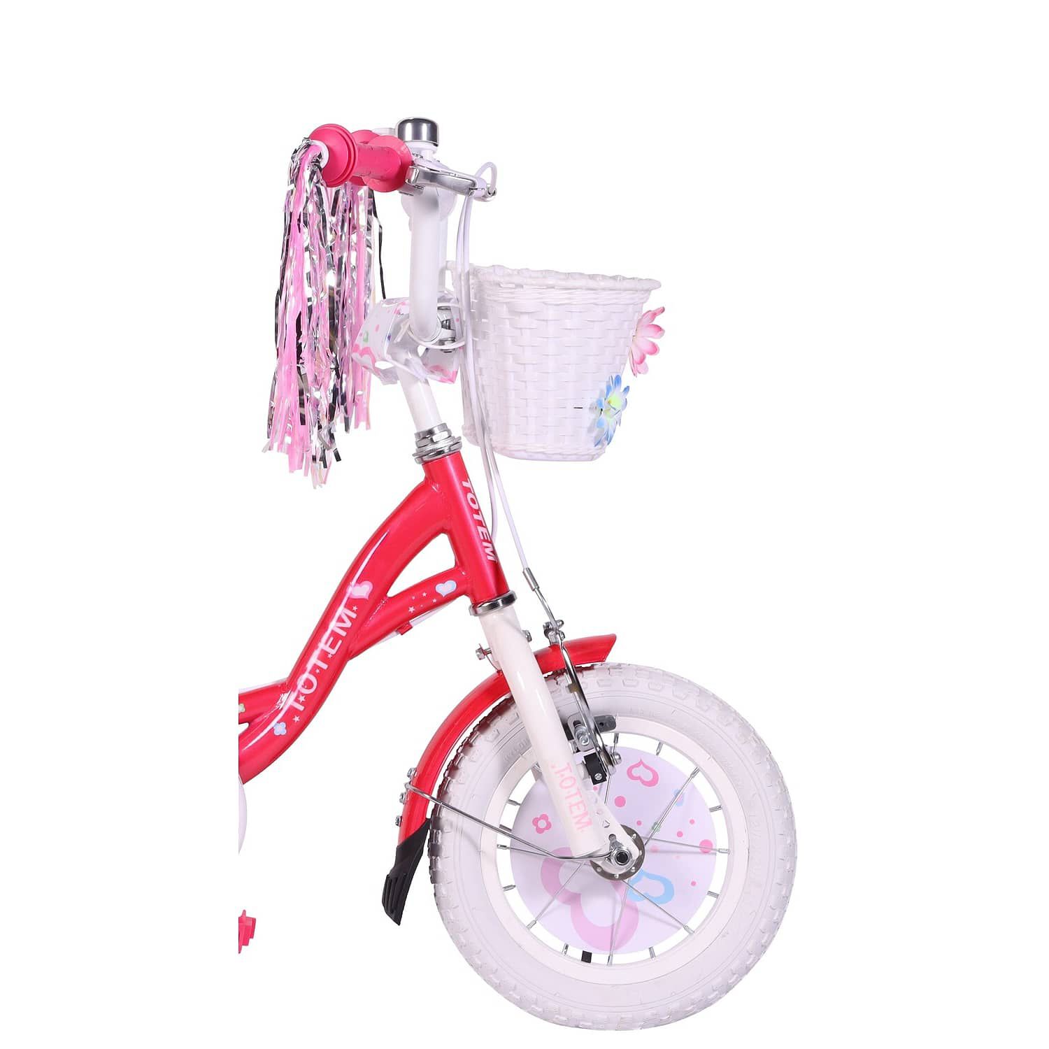 Bicicleta Totem Infantil Aro 12 Pretty Girl Color Fucsia image number 3.0