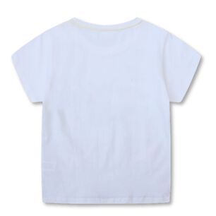 Polera Ni&ntilde;o Algod&oacute;n Manga Corta Jump Kids Mundo De Dinosaurios 2 A 7 A&ntilde;os