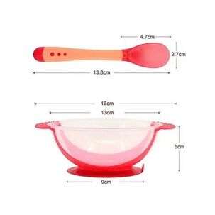 Plato Infantil Con Ventosa Soporte Para Comida De Bebés