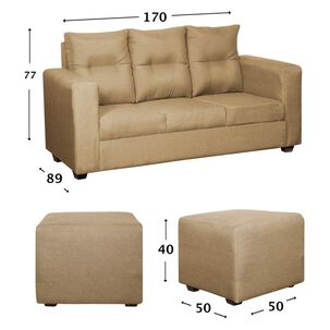 Juego de Living Diseño A&m Home Loreto / 5 Cuerpos