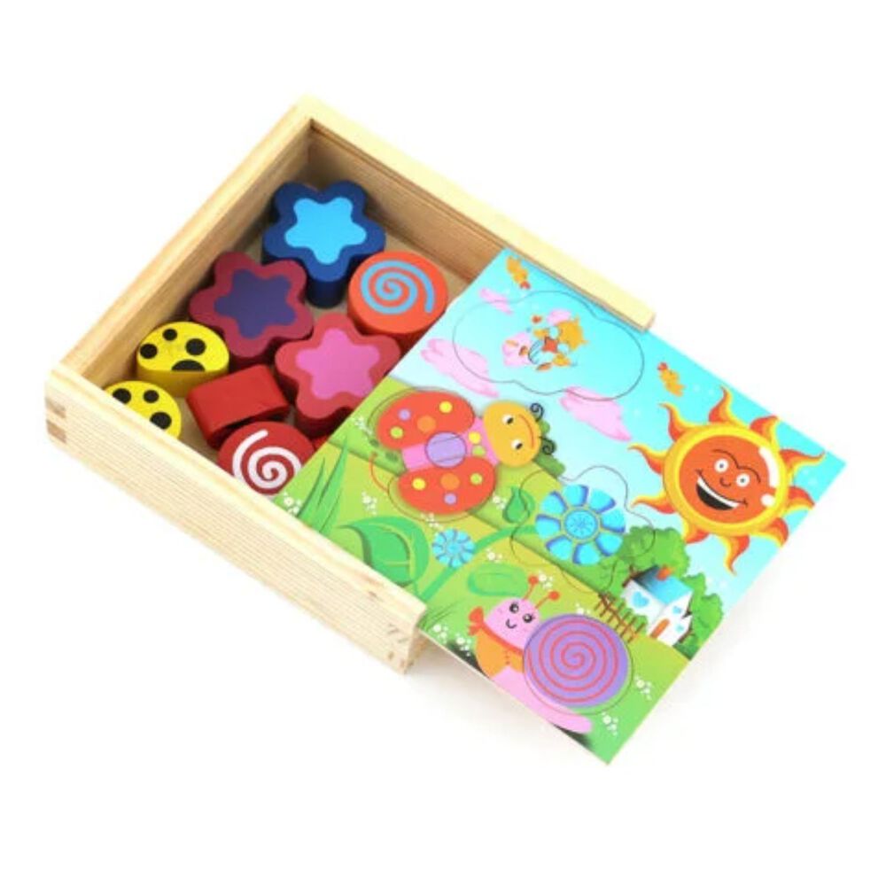 Caja Inteligente De Encaje De Madera Para Ni&ntilde;os De 3+ A&ntilde;os image number 2.0