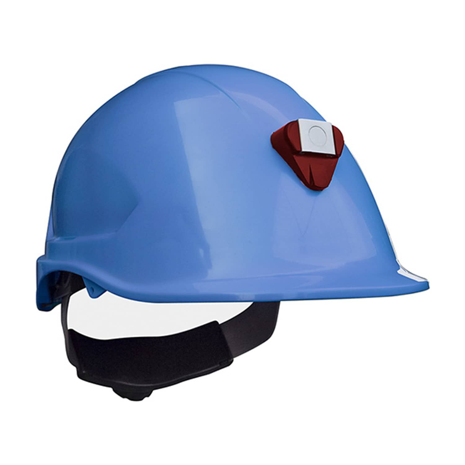 Casco Mta Abs Azul Con Portalampara image number 0.0