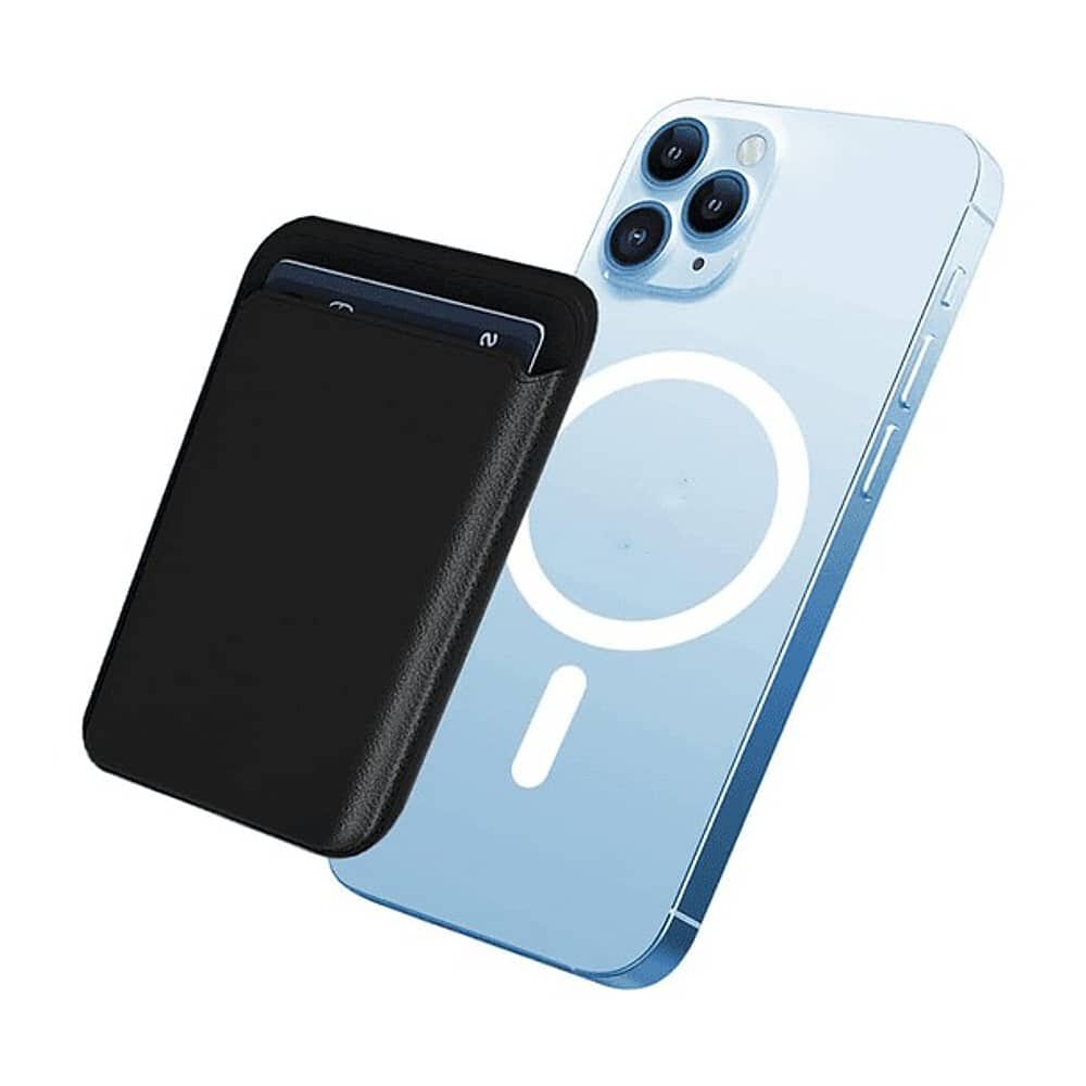 Billetera Tarjetero Para Iphone Magn&eacute;tico Magsafe Negro image number 2.0