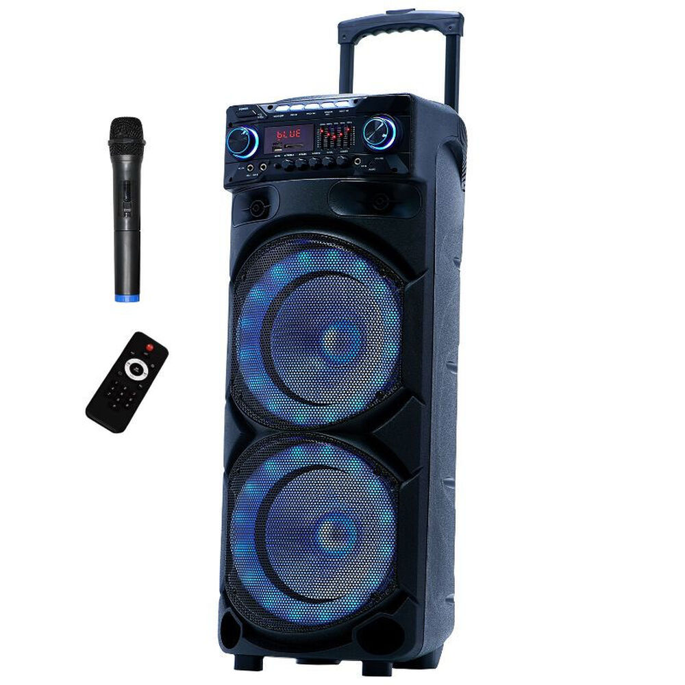 Parlante Karaoke Port&aacute;til Bluetooth Inal&aacute;mbrico Big Pro 1000 image number 0.0