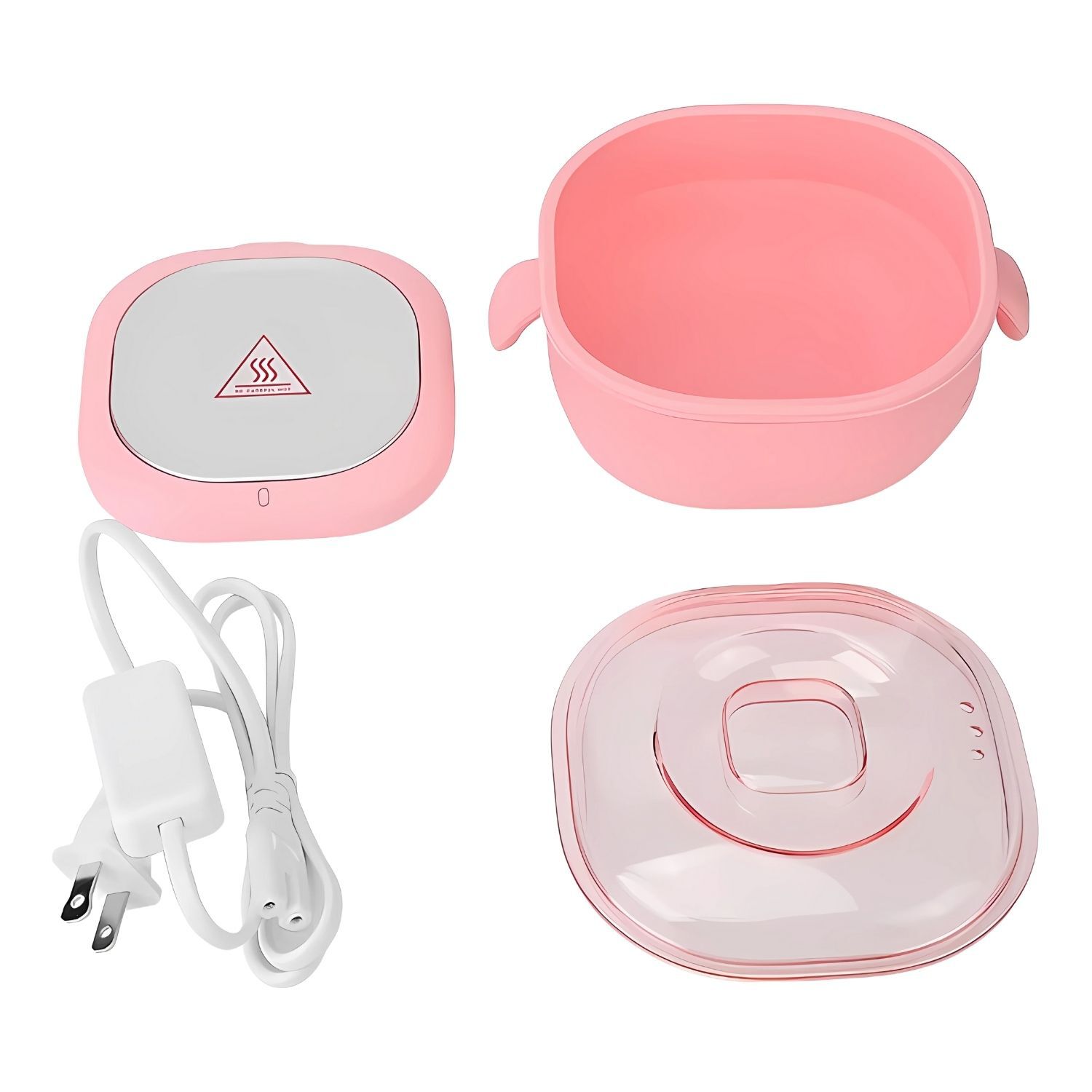 Maquina Olla Calentadora Para Cera Depilatoria Corporal Rosa image number 1.0