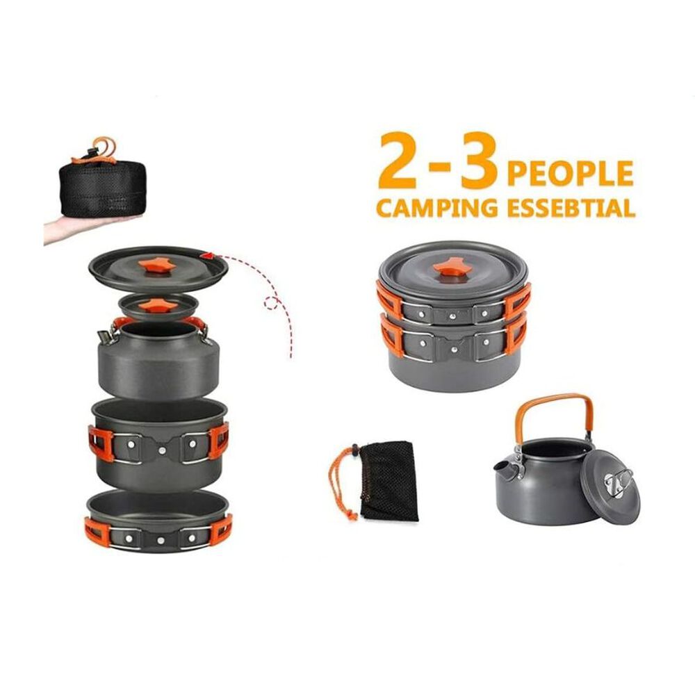 Set De Ollas De Cocina Para Acampar Camping image number 3.0